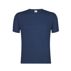 Vue T-Shirt Adulte Couleur "keya" MC130 de couleur bleu| Krokrodeal