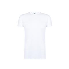 Vue T-Shirt Adulte Blanc "keya" MC180 de couleur blanc| Krokrodeal
