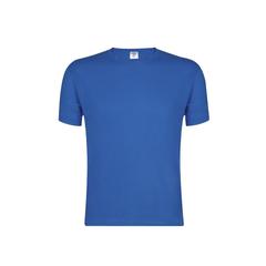Vue T-Shirt Adulte Couleur "keya" MC180 de couleur bleu| Krokrodeal