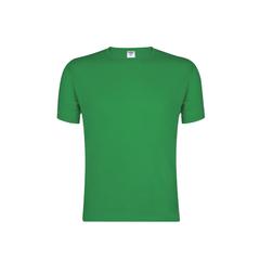 Vue T-Shirt Adulte Couleur "keya" MC180 de couleur vert| Krokrodeal
