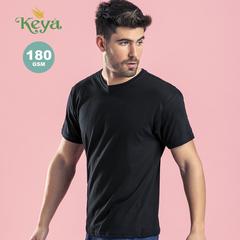 Vue générale T-Shirt Adulte Couleur "keya" MC180-OE | Krokrodeal