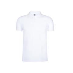 Vue Polo Adulte Blanc "keya" MPS180 de couleur blanc| Krokrodeal