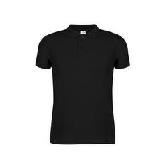 Vue Polo Adulte Couleur "keya" MPS180 de couleur noir| Krokrodeal