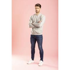 Vue Sweat-Shirt Adulte "keya" SWC280 de couleur blanc| Krokrodeal