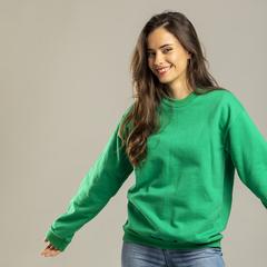 Vue Sweat-Shirt Adulte "keya" SWC280 de couleur blanc| Krokrodeal
