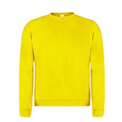 Vue Sweat-Shirt Adulte "keya" SWC280 de couleur jaune| Krokrodeal