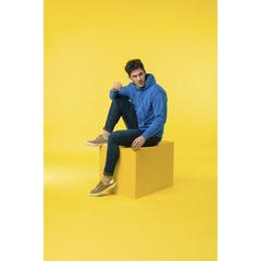 Vue Sweat-Shirt à Capuche Adulte "keya" SWP280 de couleur blanc| Krokrodeal