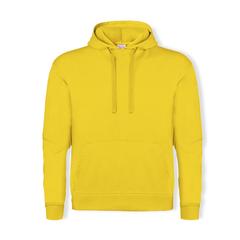 Vue Sweat-Shirt à Capuche Adulte "keya" SWP280 de couleur jaune| Krokrodeal