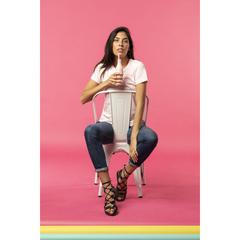 Vue générale T-Shirt Femme Couleur "keya" WCS150 | Krokrodeal