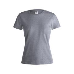 Vue T-Shirt Femme Couleur "keya" WCS150 de couleur gris| Krokrodeal