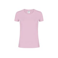 Vue T-Shirt Femme Couleur "keya" WCS180 de couleur rose| Krokrodeal