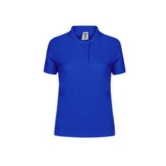 Vue Polo Femme Couleur "keya" WPS180 de couleur bleu| Krokrodeal