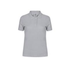 Vue Polo Femme Couleur "keya" WPS180 de couleur gris| Krokrodeal
