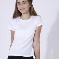 Vue générale T-Shirt Enfant Blanc "keya" YC150 | Krokrodeal