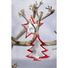 Vue Set Ornement Noël Rimol de couleur -| Krokrodeal