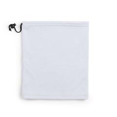 Vue Tour de Cou et Bonnet Ponkar de couleur blanc| Krokrodeal