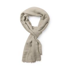Vue Foulard Ribban de couleur beige| Krokrodeal