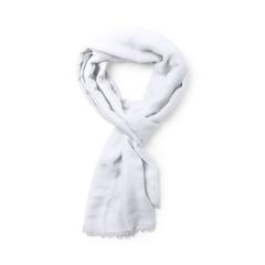 Vue Foulard Ribban de couleur blanc| Krokrodeal