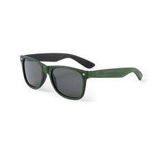 Vue Lunettes de Soleil Leychan de couleur vert| Krokrodeal
