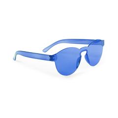 Vue Lunettes de Soleil Tunak de couleur bleu| Krokrodeal