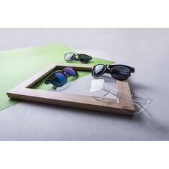 Vue Lunettes de Soleil Tunak de couleur bleu| Krokrodeal
