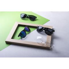Vue Lunettes de Soleil Tunak de couleur bleu| Krokrodeal