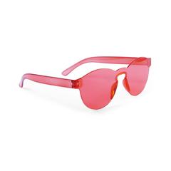 Vue Lunettes de Soleil Tunak de couleur rouge| Krokrodeal