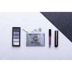 Vue Porte Monnaie Faudok de couleur gris| Krokrodeal