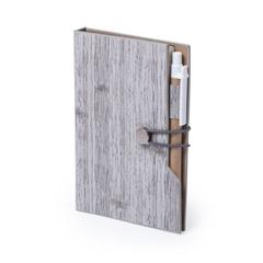 Vue Bloc Notes Rasmor de couleur gris| Krokrodeal