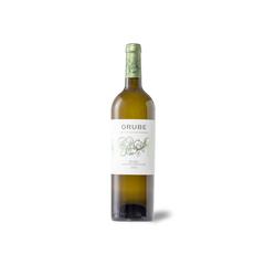 Vue Bouteille de Vin Blanc Orube de couleur blanc| Krokrodeal