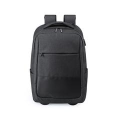 Vue Sac à Dos Trolley Haltrix de couleur noir| Krokrodeal