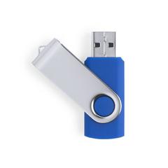 Vue Clé USB Yemil 32GB de couleur bleu| Krokrodeal