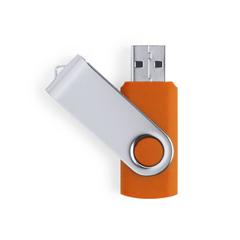 Vue Clé USB Yemil 32GB de couleur orange| Krokrodeal