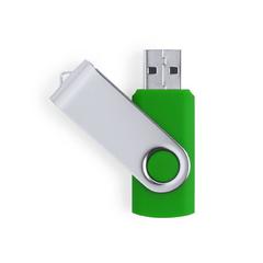 Vue Clé USB Yemil 32GB de couleur vert| Krokrodeal