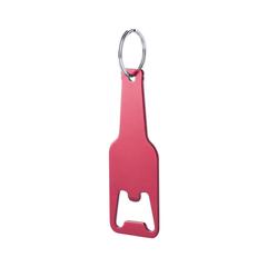 Vue Porte-Clés Ouvre Bouteille Clevon de couleur rouge| Krokrodeal