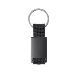Vue Porte-Clés Slayter de couleur noir| Krokrodeal