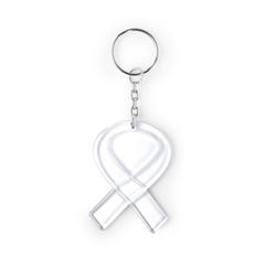 Vue Porte-Clés Timpax de couleur blanc| Krokrodeal