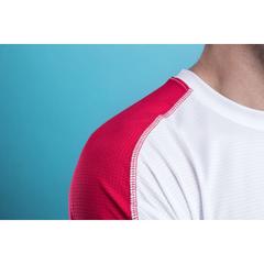 Vue T-Shirt Adulte Tecnic Dinamic Comby de couleur bleu| Krokrodeal