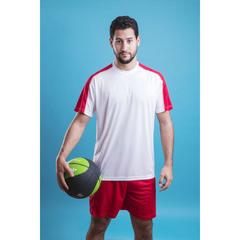 Vue T-Shirt Adulte Tecnic Dinamic Comby de couleur bleu| Krokrodeal