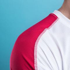 Vue T-Shirt Adulte Tecnic Dinamic Comby de couleur bleu| Krokrodeal