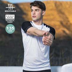 Vue générale T-Shirt Adulte Tecnic Dinamic Comby | Krokrodeal