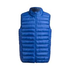 Vue Gilet Belsan de couleur bleu| Krokrodeal
