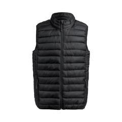 Vue Gilet Belsan de couleur noir| Krokrodeal