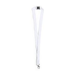 Vue Lanyard Kappin de couleur blanc| Krokrodeal