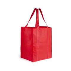 Vue Sac Shop XL de couleur rouge| Krokrodeal