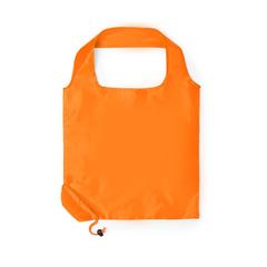 Vue Sac Pliable Dayfan de couleur orange| Krokrodeal