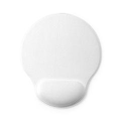 Vue Tapis Souris Minet de couleur blanc| Krokrodeal