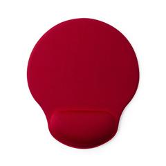 Vue Tapis Souris Minet de couleur rouge| Krokrodeal