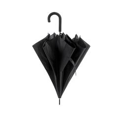 Vue Parapluie Extensible Kolper de couleur noir| Krokrodeal