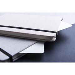 Vue Bloc Notes Telmak de couleur blanc| Krokrodeal